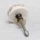 Mustard Terrazzo Marble Round Cabinet Knobs